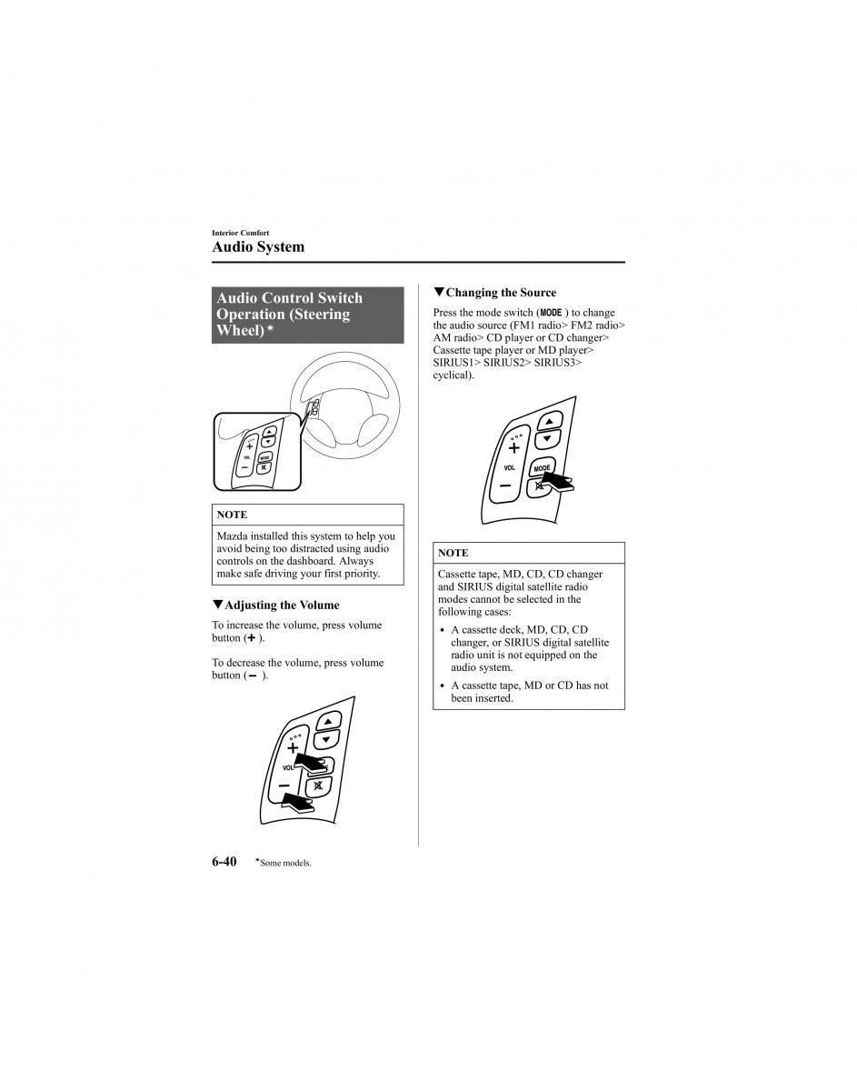 manual  Mazda 6 I 1 Atenza owners manual / page 212