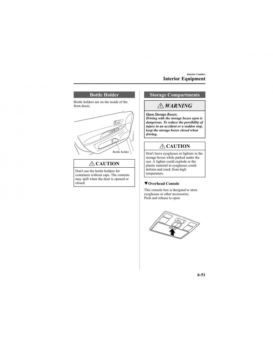 Mazda 6 I 1 Atenza owners manual / page 223