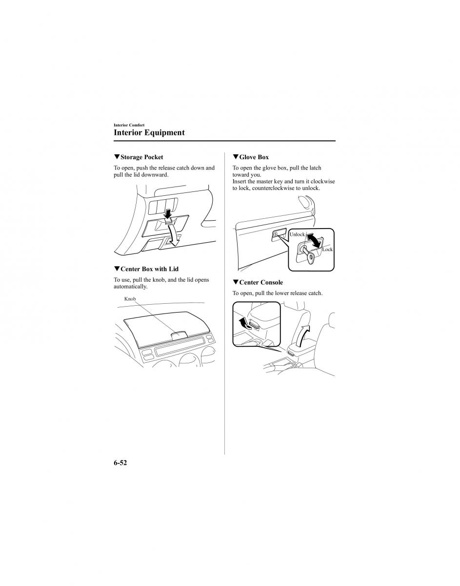 manual  Mazda 6 I 1 Atenza owners manual / page 224