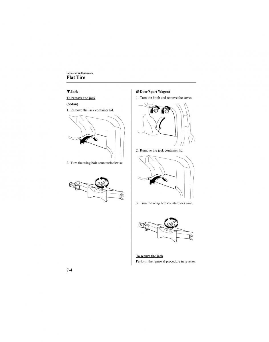 manual  Mazda 6 I 1 Atenza owners manual / page 232