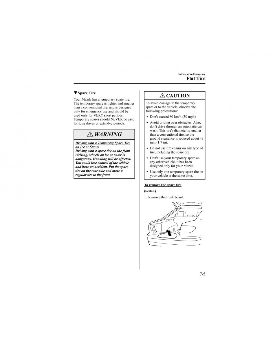 manual  Mazda 6 I 1 Atenza owners manual / page 233