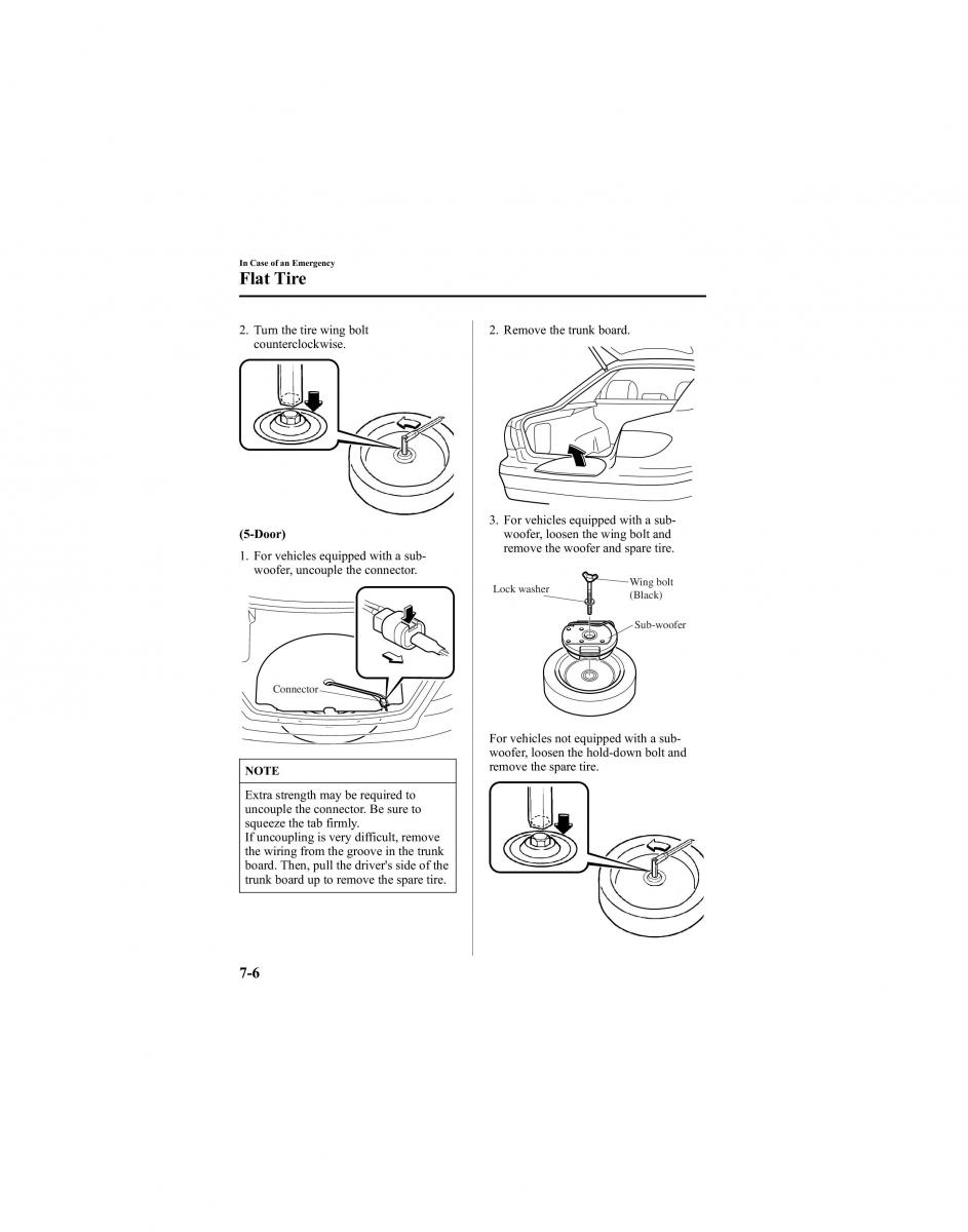 manual  Mazda 6 I 1 Atenza owners manual / page 234