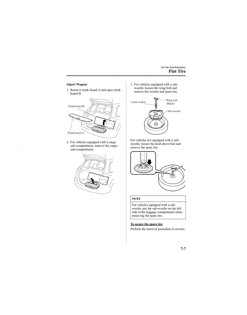 manual  Mazda 6 I 1 Atenza owners manual / page 235