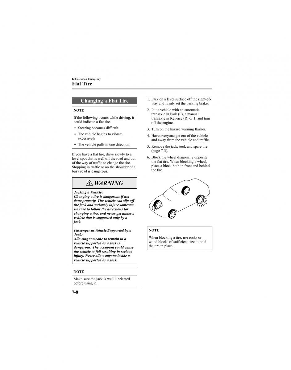 manual  Mazda 6 I 1 Atenza owners manual / page 236