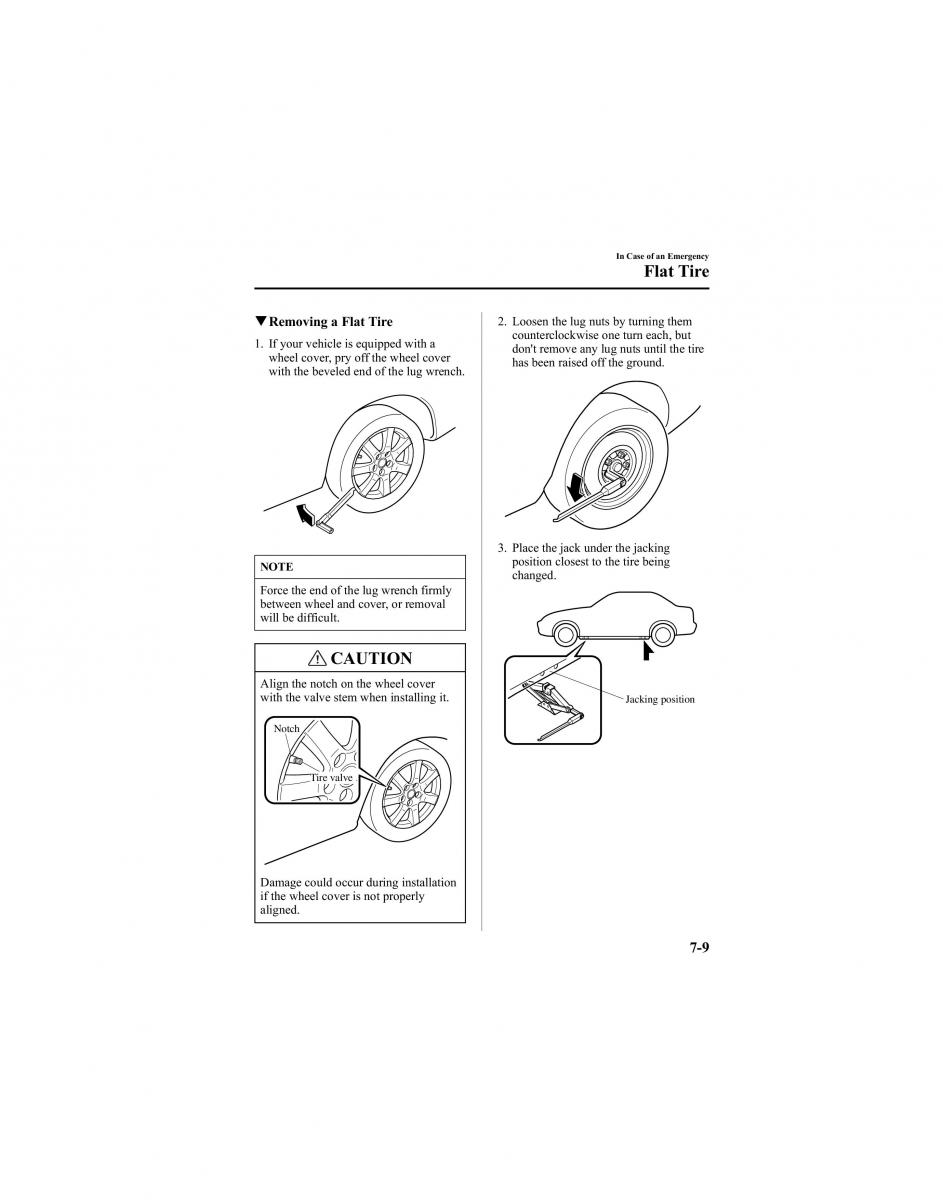 manual  Mazda 6 I 1 Atenza owners manual / page 237