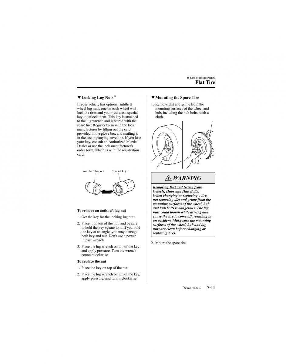 manual  Mazda 6 I 1 Atenza owners manual / page 239