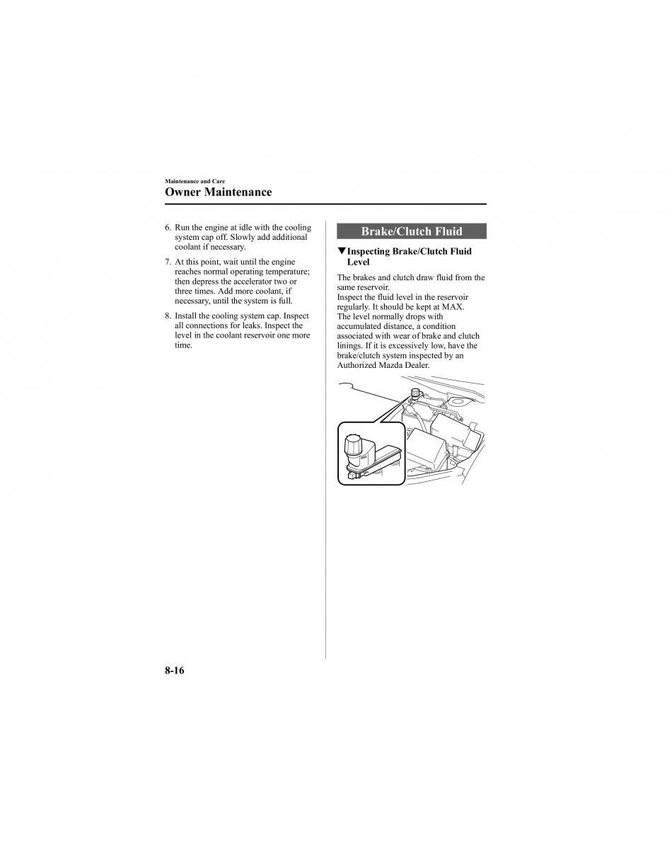 manual  Mazda 6 I 1 Atenza owners manual / page 266