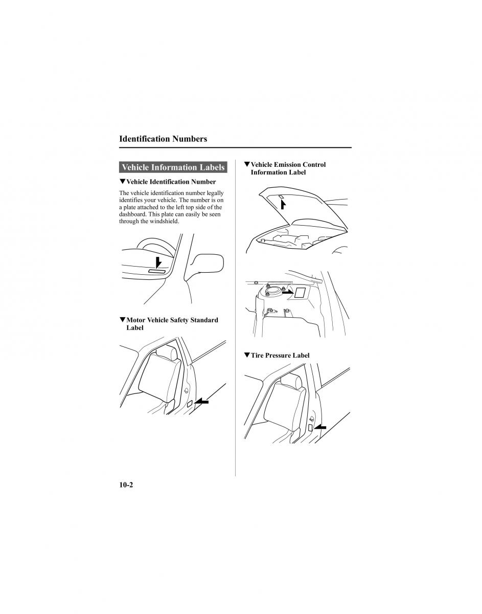 Mazda 6 I 1 Atenza owners manual / page 326