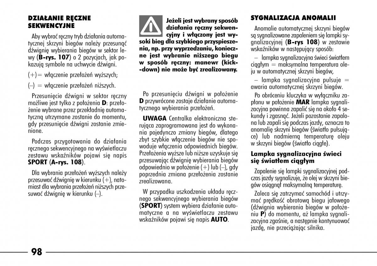 Alfa Romeo 166 / page 99