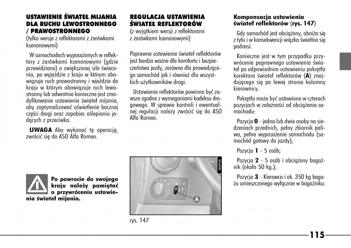 Alfa Romeo 166 / page 116