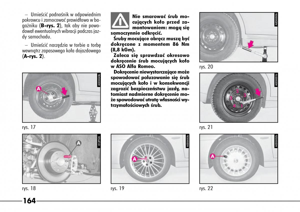 Alfa Romeo 166 / page 165