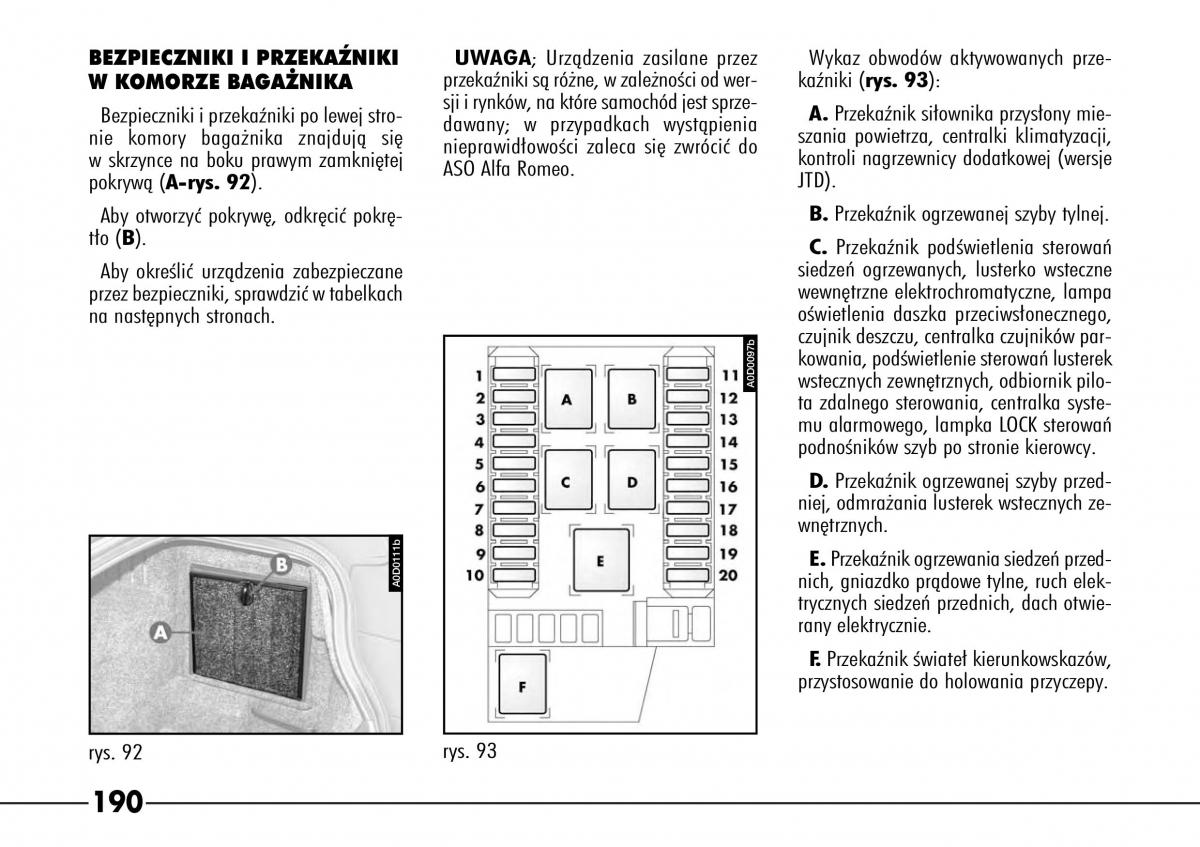 Alfa Romeo 166 / page 191