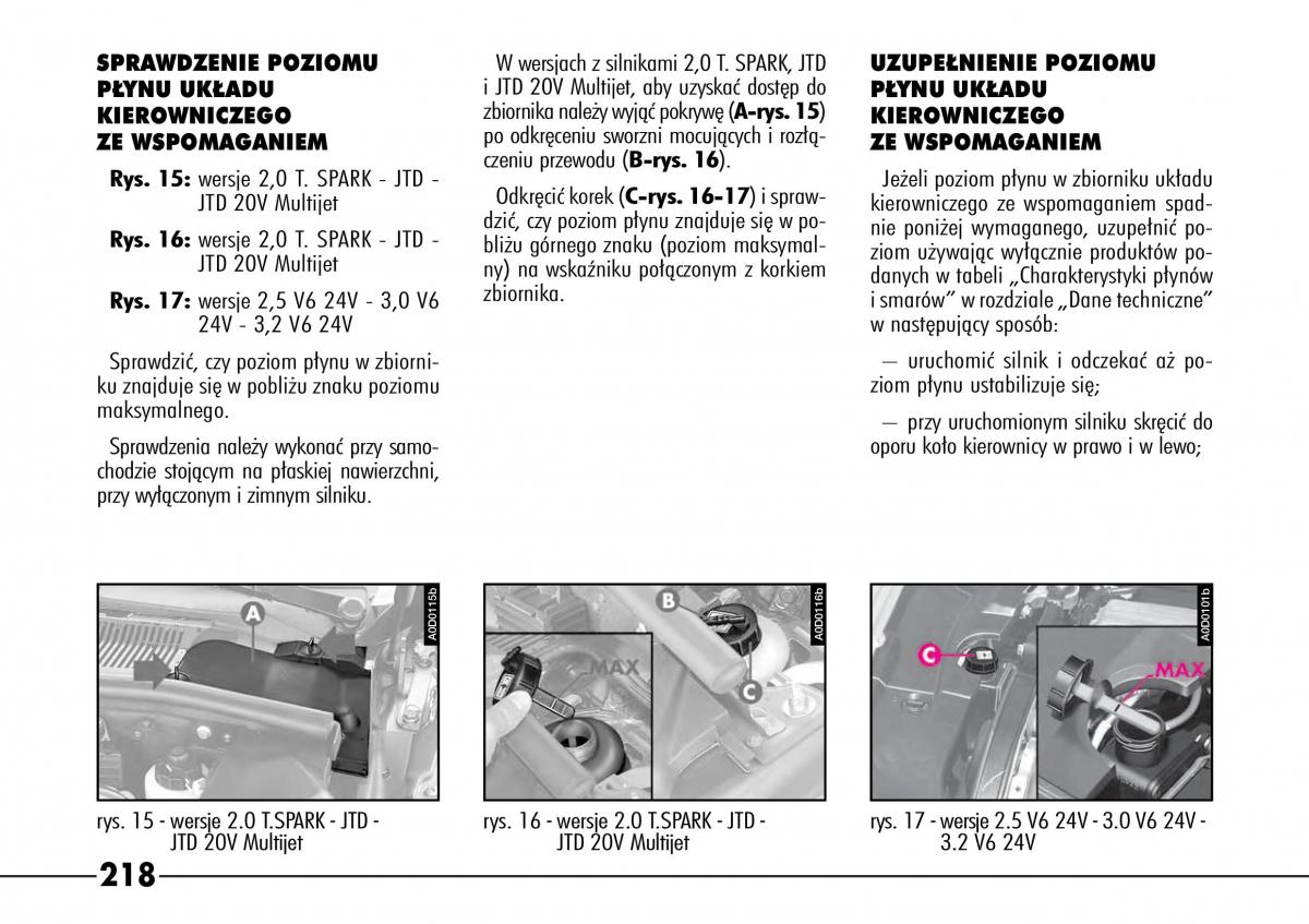 Alfa Romeo 166 / page 219