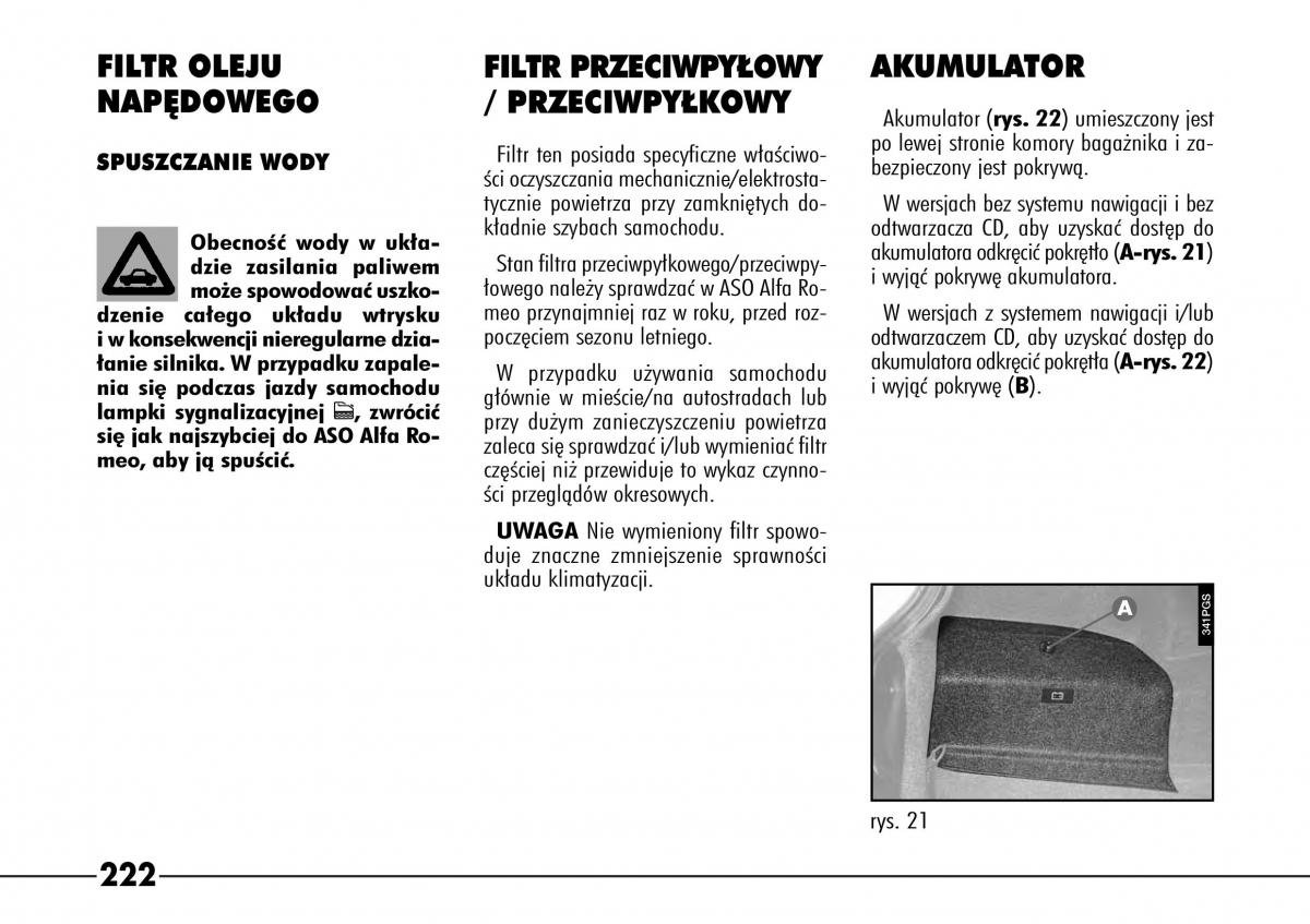 Alfa Romeo 166 / page 223