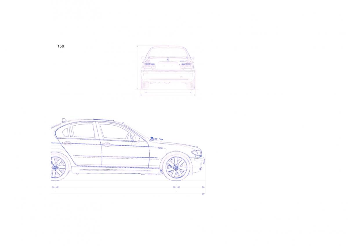 BMW E46 owners manual / page 158