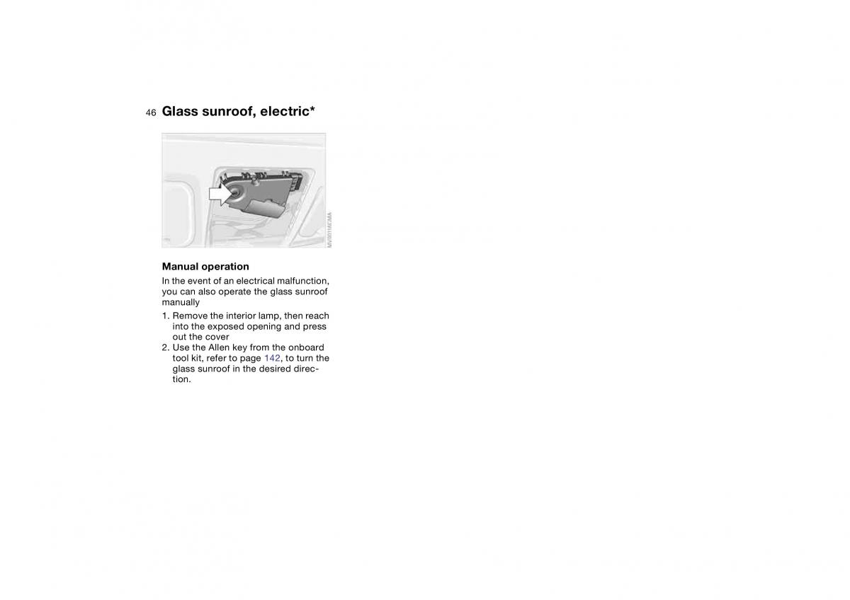 BMW E46 owners manual / page 46