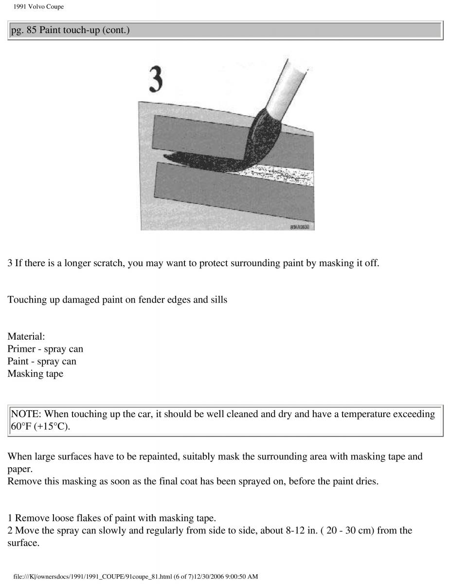 manual  Volvo Coupe owners manual / page 146