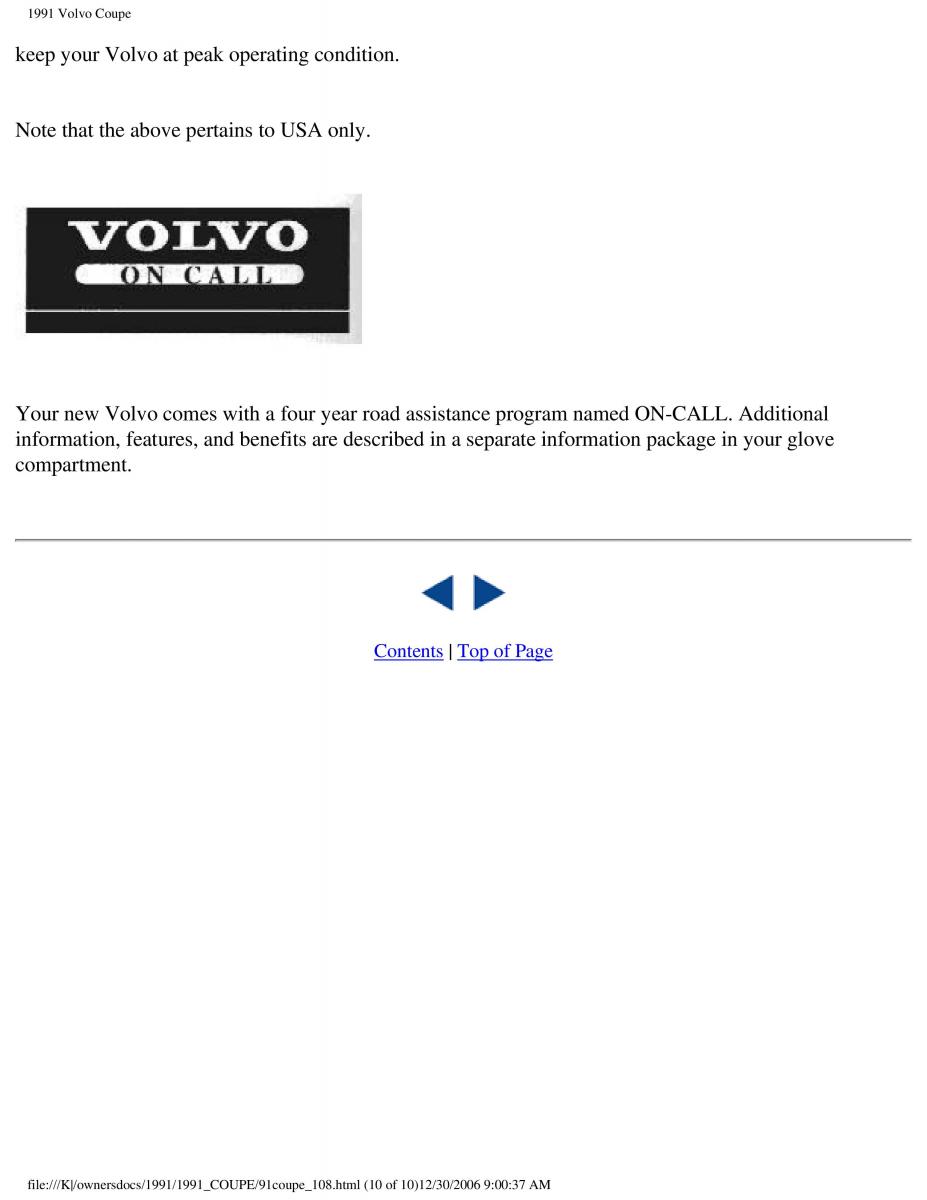 manual  Volvo Coupe owners manual / page 16