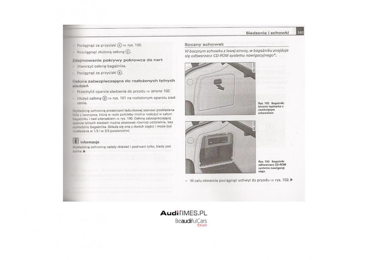 Audi A4 B7 instrukcja / page 100