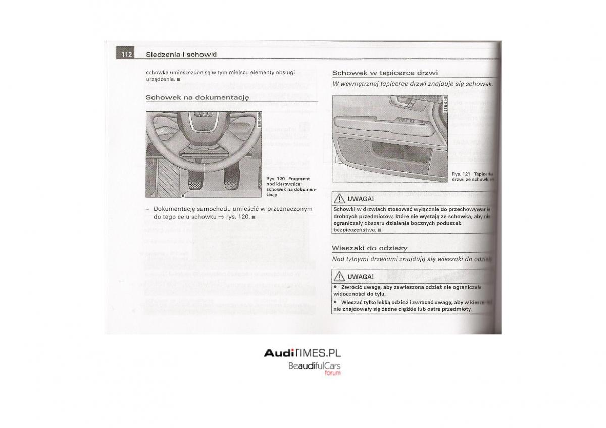 Audi A4 B7 instrukcja / page 111