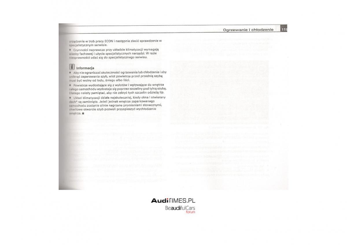 Audi A4 B7 instrukcja / page 114