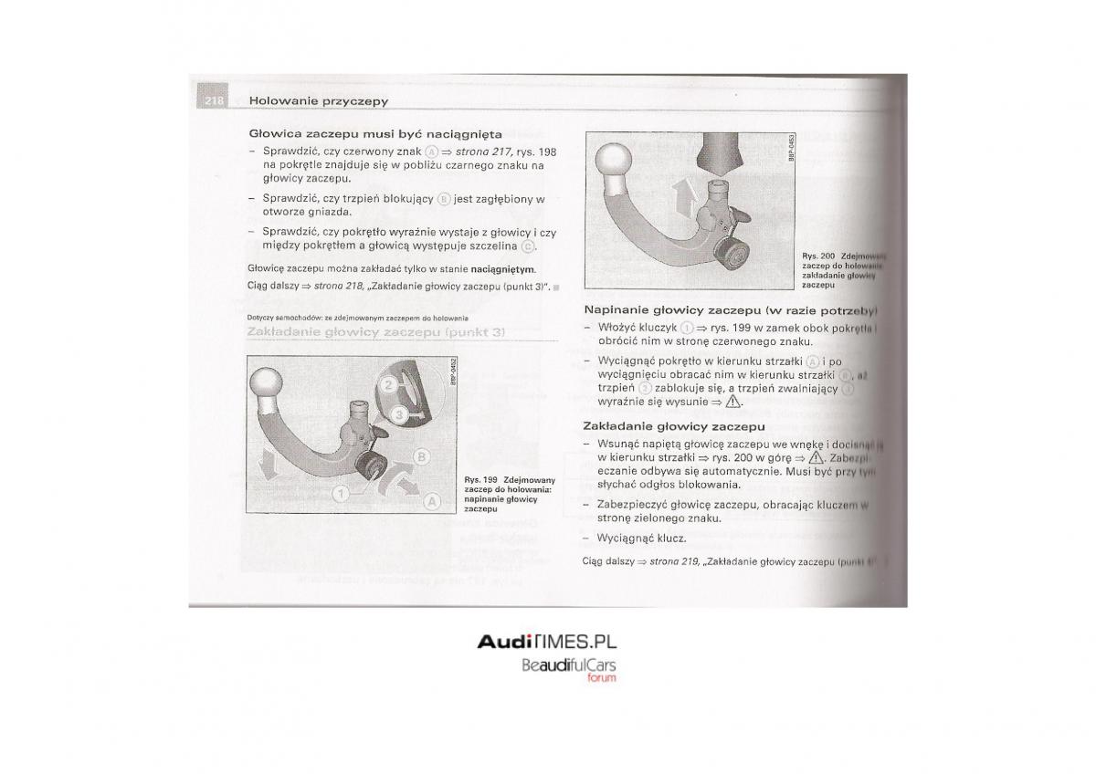 Audi A4 B7 instrukcja / page 212