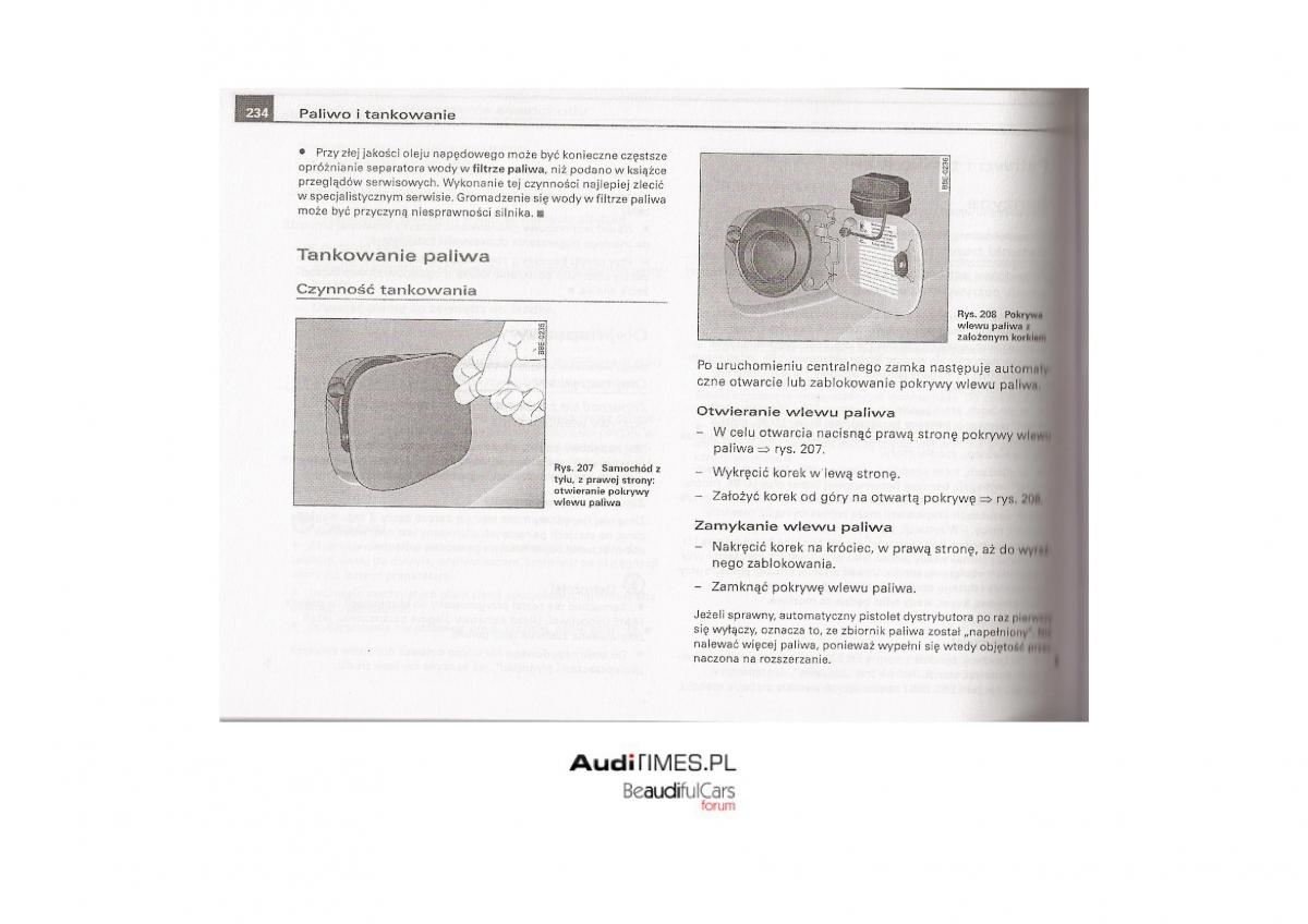 Audi A4 B7 instrukcja / page 225