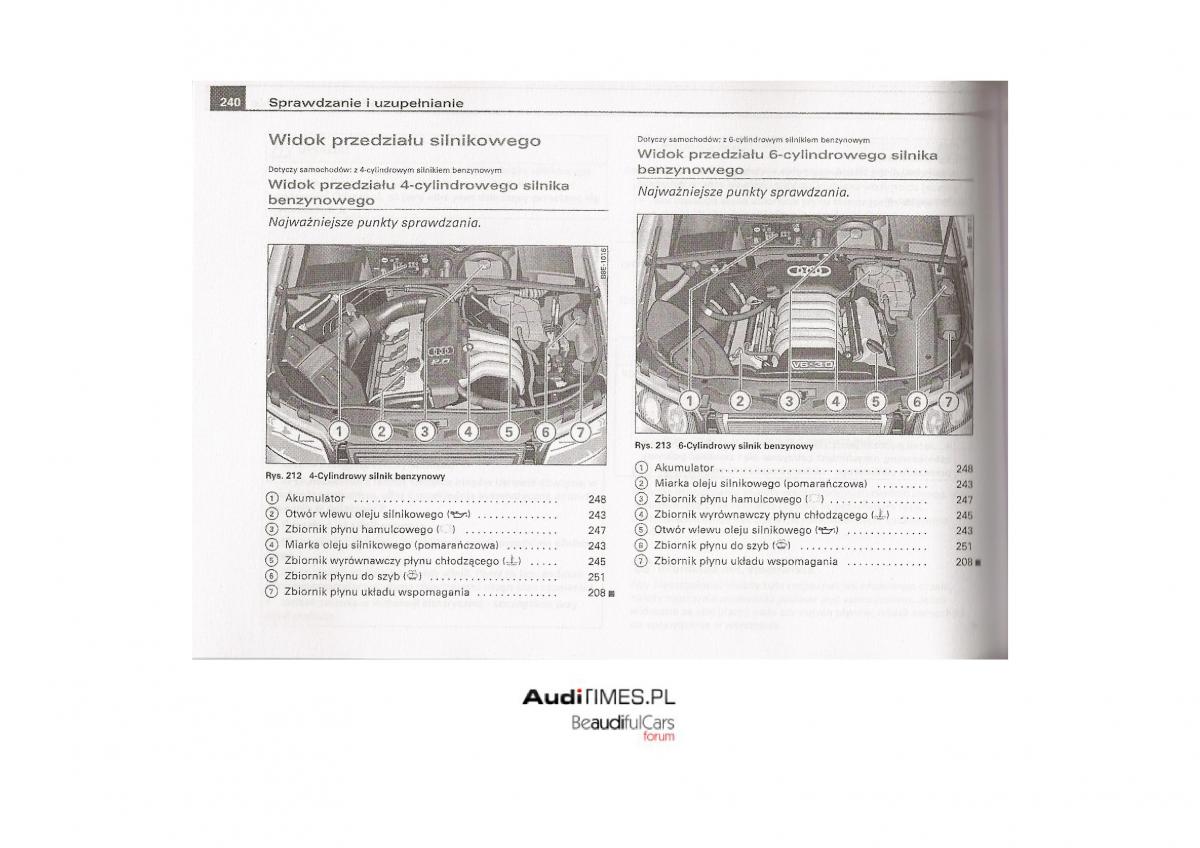 Audi A4 B7 instrukcja obslugi / page 231