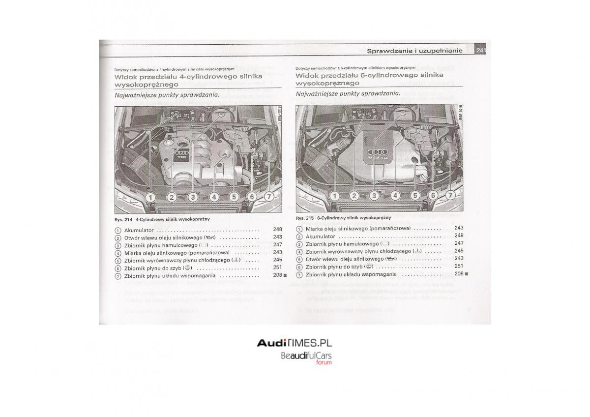 Audi A4 B7 instrukcja / page 232