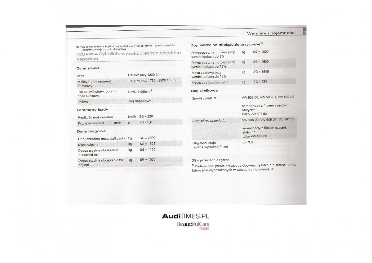 Audi A4 B7 instrukcja / page 311