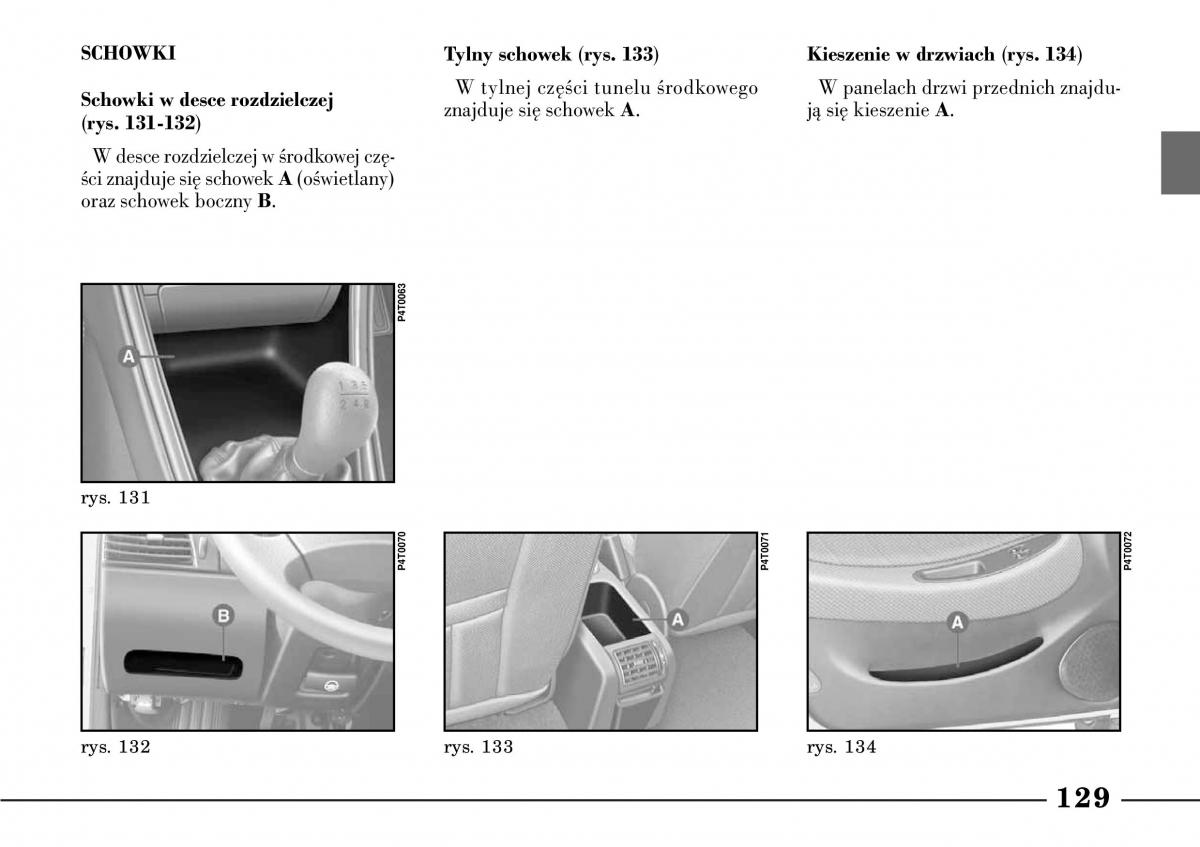 Lancia Lybra instrukcja obslugi / page 131