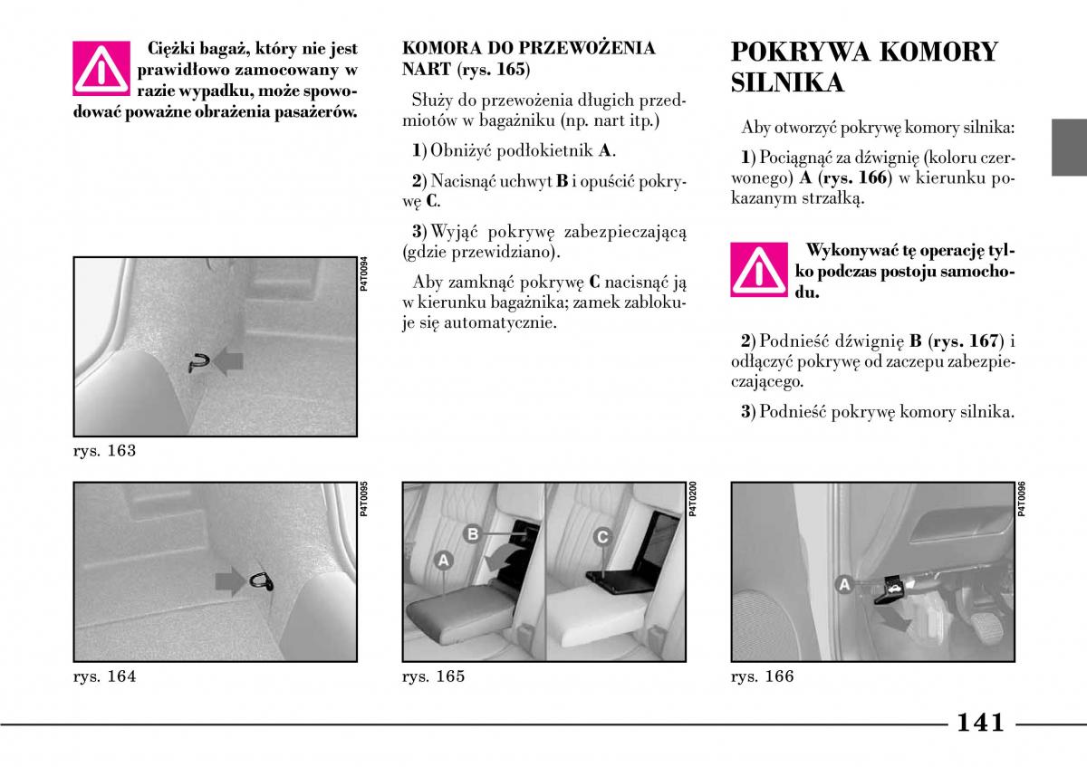 Lancia Lybra instrukcja obslugi / page 143