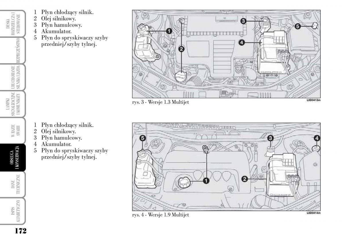 Lancia Musa instrukcja obslugi / page 174