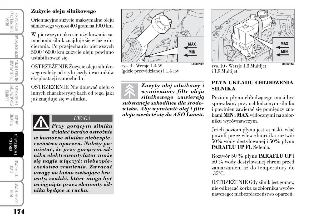 Lancia Musa instrukcja obslugi / page 176