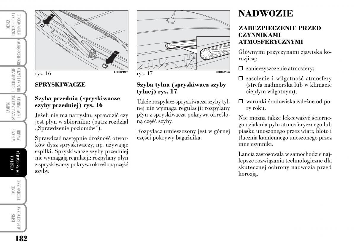 Lancia Musa instrukcja obslugi / page 184