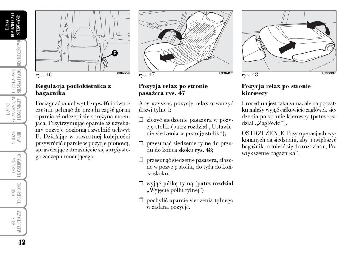 Lancia Musa instrukcja obslugi / page 44