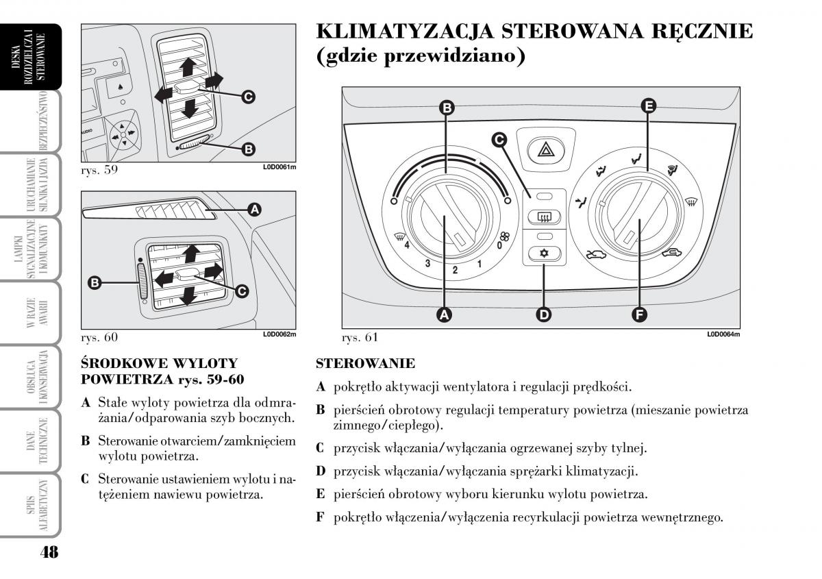 Lancia Musa instrukcja obslugi / page 50