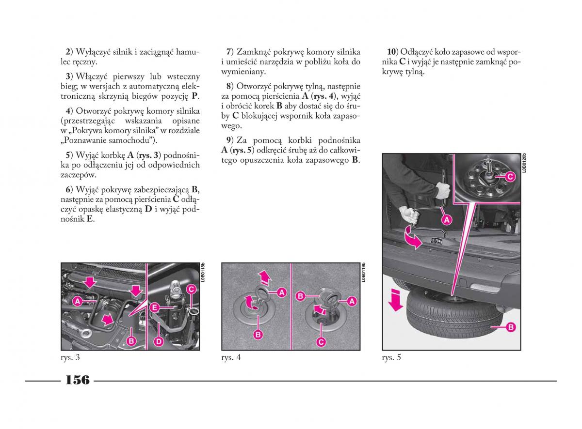 Lancia Phedra instrukcja obslugi / page 157