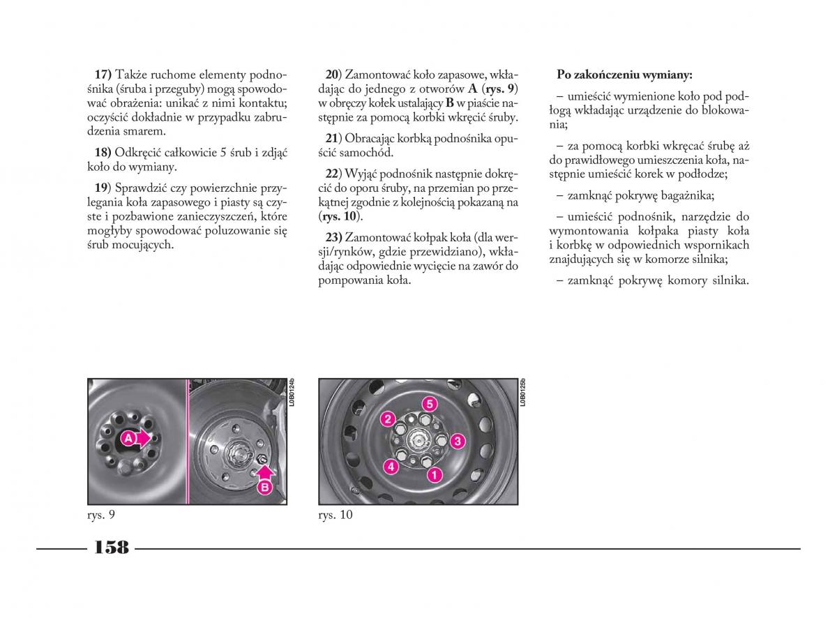 Lancia Phedra instrukcja obslugi / page 159