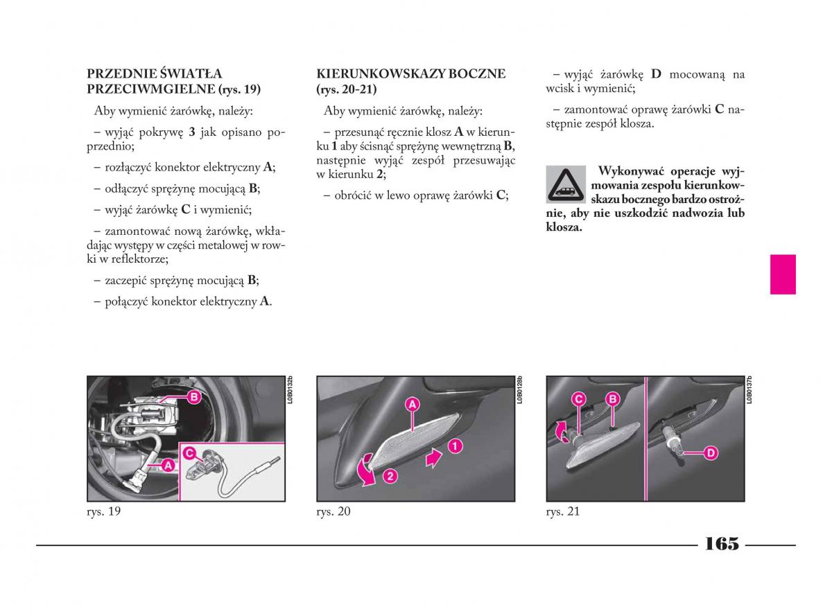 Lancia Phedra instrukcja obslugi / page 166