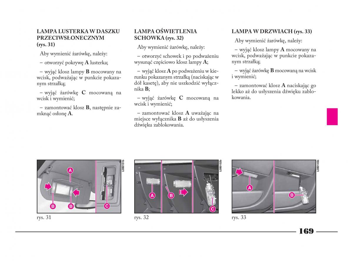 Lancia Phedra instrukcja obslugi / page 170