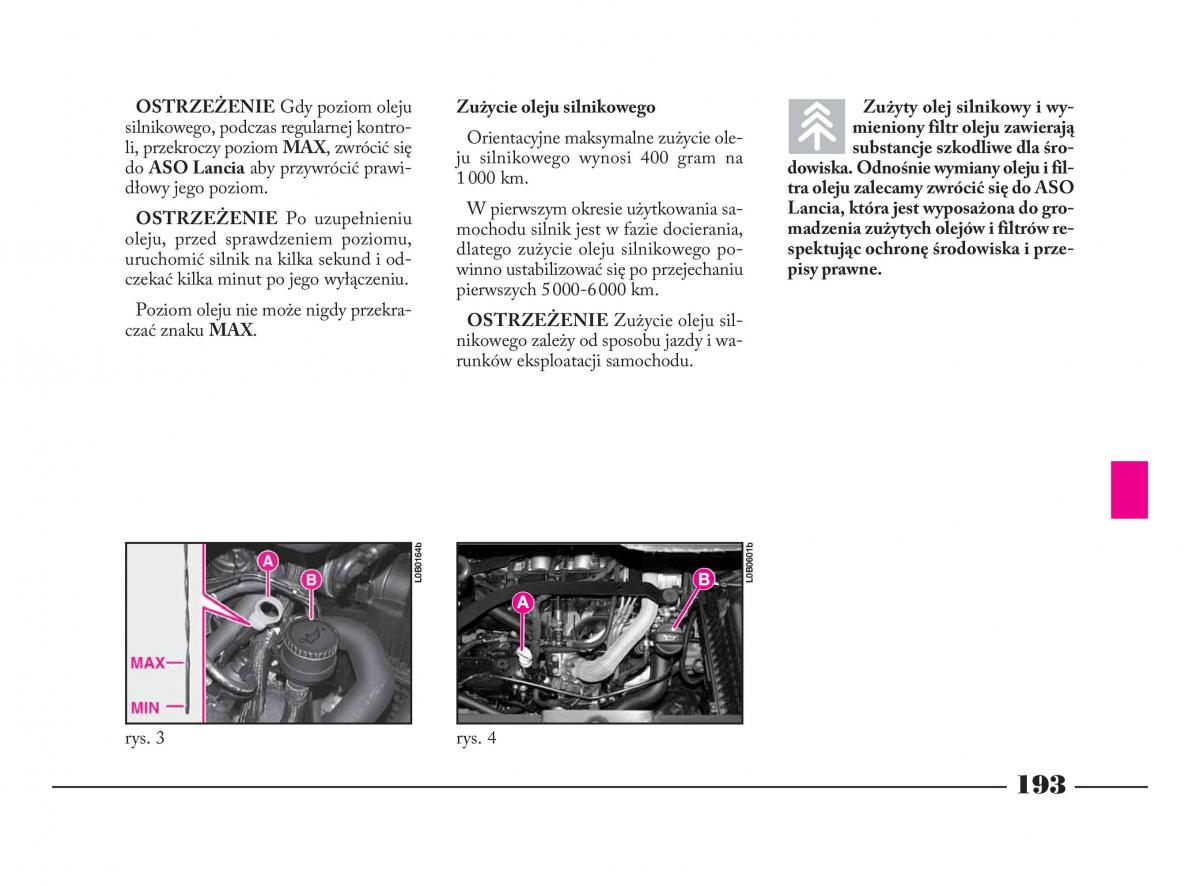 Lancia Phedra instrukcja obslugi / page 194