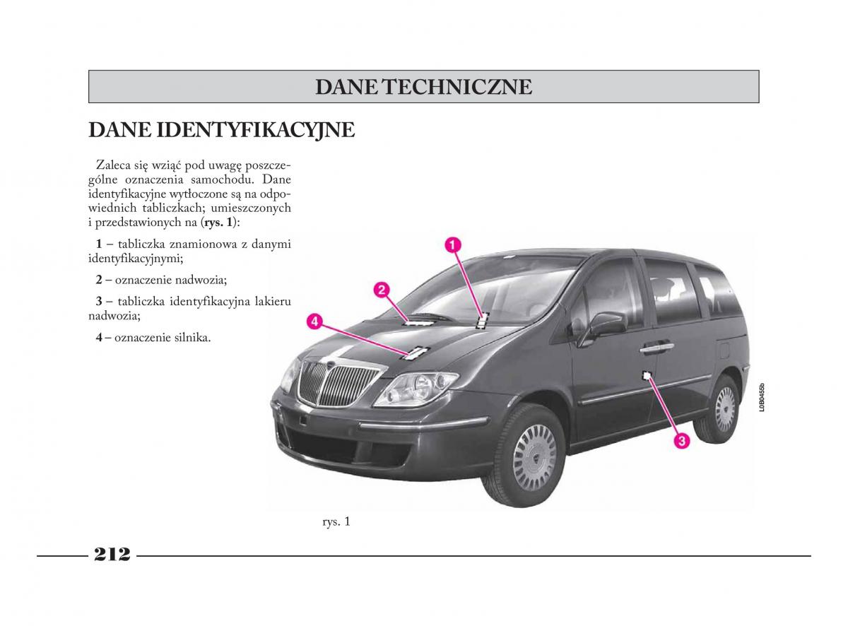 Lancia Phedra instrukcja obslugi / page 213