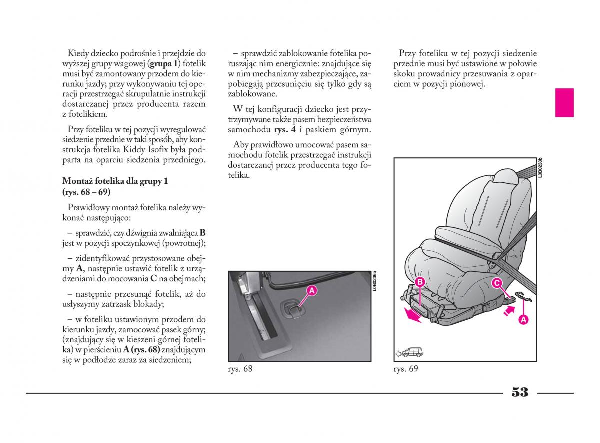 Lancia Phedra instrukcja obslugi / page 54