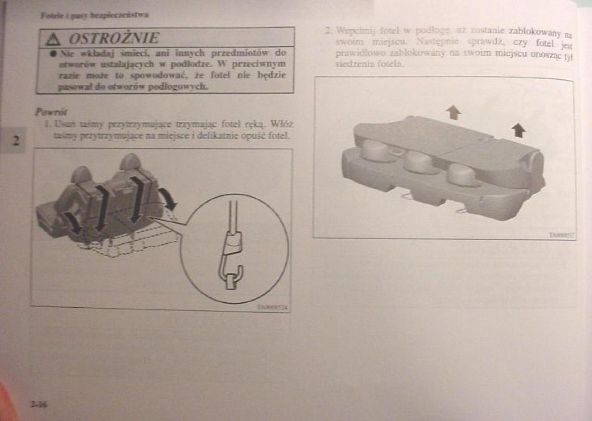 Mitsubishi Colt VI 6 Z30 instrukcja obslugi / page 61