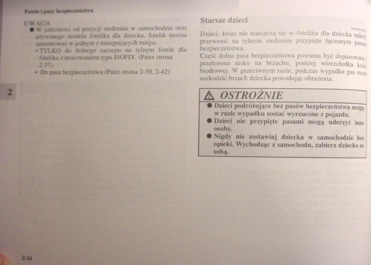 Mitsubishi Colt VI 6 Z30 instrukcja obslugi / page 79