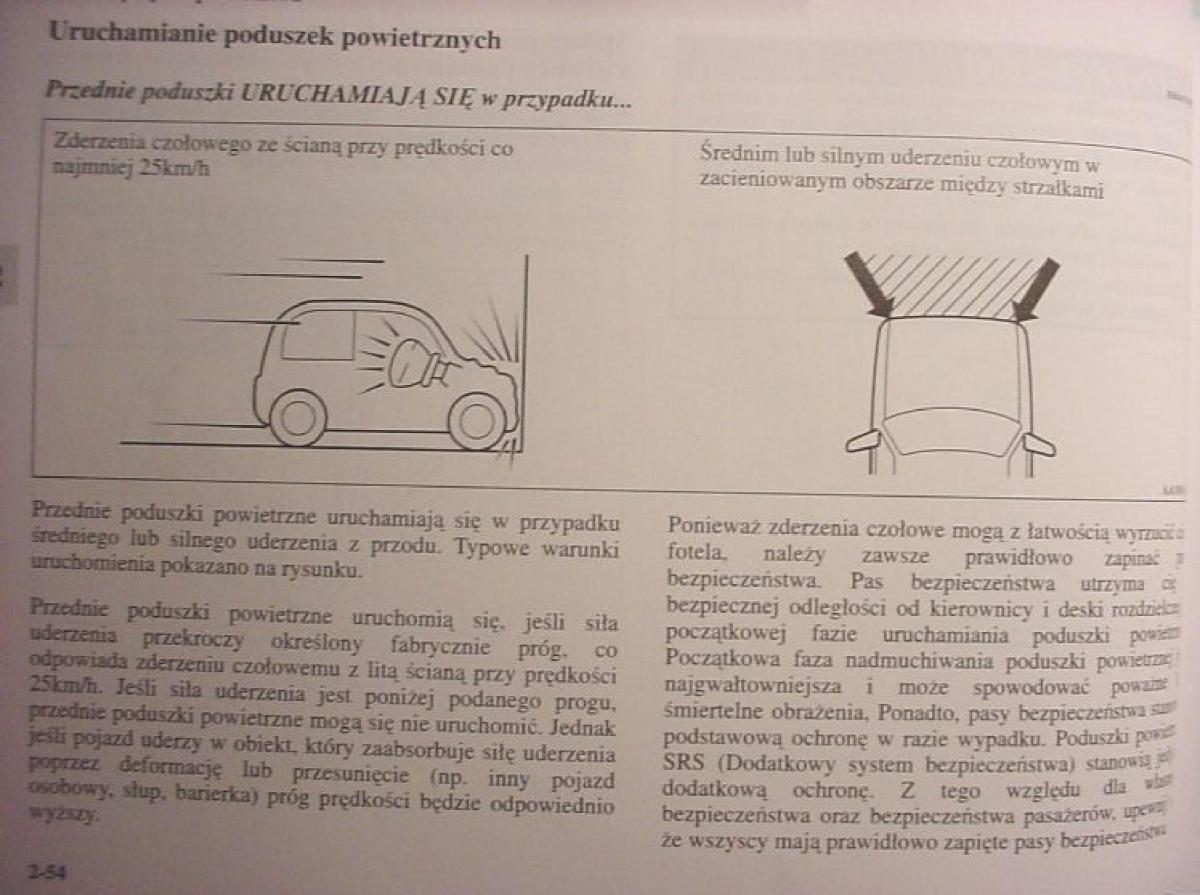 Mitsubishi Colt VI 6 Z30 instrukcja obslugi / page 98