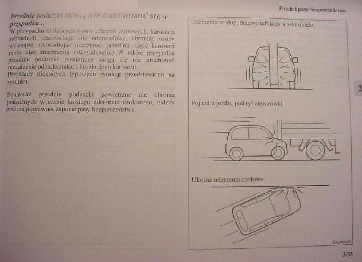 Mitsubishi Colt VI 6 Z30 instrukcja obslugi / page 99