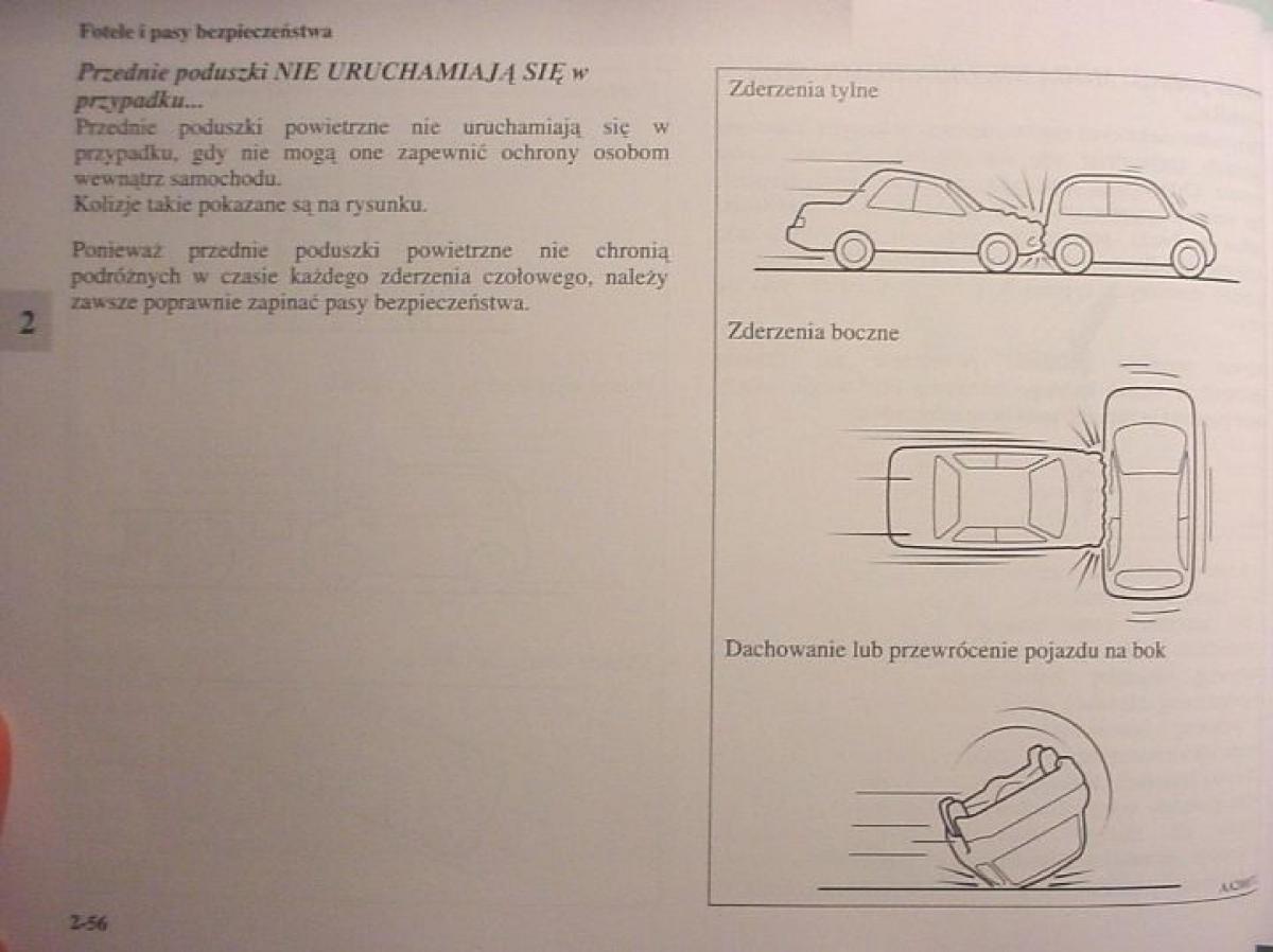 Mitsubishi Colt VI 6 Z30 instrukcja obslugi / page 100