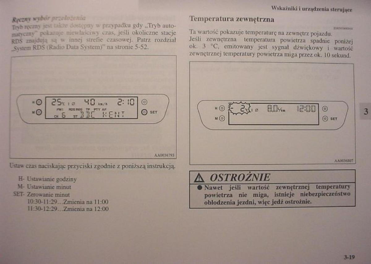 Mitsubishi Colt VI 6 Z30 instrukcja obslugi / page 131